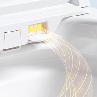 Nouvelle arrivée auto ouvert électronique bidet toilette automatique wc inodoro intelligent cuvette de toilette salle de bain toilette intelligente