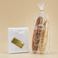 Sac en plastique LDPE pour emballage alimentaire, personnalisé, durable, thermoscellable, avec soufflet latéral LESI