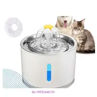 Kedi su çeşmesi sıcak trend ürünleri 2021 Dropshipping otomatik Pet kedi su çeşmesi ile LED ışık