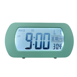 Smart Digital Alarm <b>Clock</b> LCD Large Screen Voice Reminder Backlit <b>Table</b> <b>Clock</b> with Temperature Date Display - Product Image 1
