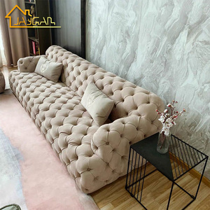 С горячей продажей шаровые Современные 2 местный кожаный диван meridiani norton capitonne устоявшийся диван дома кушетки - Product Image 2