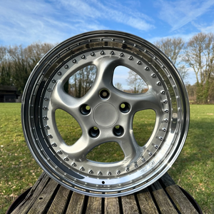 Rines Bku Forjados de 2 Piezas para <span class=keywords><strong>Porsche</strong></span> 911 996 964 Turbo <span class=keywords><strong>928</strong></span> 968 997 de 17 18 19 Pulgadas, Personalizados de Cinco Radios 5x130, de Aleación - Product Image 2