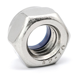 Tuerca de Seguridad de Nylon Prosperity M3 a M30, Acero Inoxidable 304 A2-70 DIN985, Anti-aflojamiento, para la Industria de la Construcción - Product Image 1