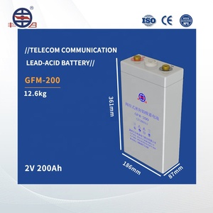 Batterie au plomb VRLA Fengri GFM-200 2V 200Ah 400Wh sans inspection pour systèmes de communication et systèmes d'alimentation, fabriquée en Chine - Product Image 3