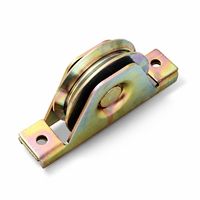 Roue en acier en forme de U pour câble métallique, rail de porte coulissante en acier 45, rouleau de porte industrielle, poulie, chariot, rail de guidage industriel