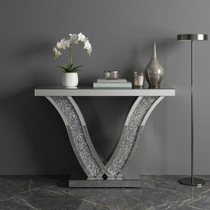 Tavoli <span class=keywords><strong>Consolle</strong></span> di Lusso Best Seller con Diamanti Frantumati <span class=keywords><strong>per</strong></span> Decorazione Soggiorno - Product Image 3
