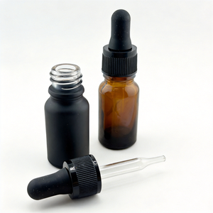 Flacon compte-gouttes vide <span class=keywords><strong>en</strong></span> verre à prix abordable, 5ml, 10ml, 15ml, 20ml, 50ml, 100ml – Emballage <span class=keywords><strong>en</strong></span> verre premium pour huiles essentielles - Product Image 1