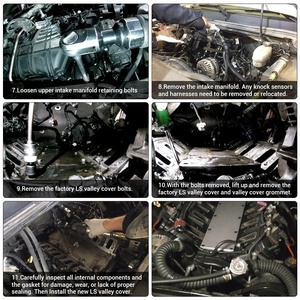 Piastra di copertura della padella della valle di alta qualità sensore di battito a basso profilo elimina per LSX LS1 Gen 3 PQY-VCC03 - Product Image 6