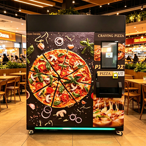 Distributore Automatico di <span class=keywords><strong>Pizza</strong></span>, Macchina per <span class=keywords><strong>la</strong></span> Preparazione di <span class=keywords><strong>Pizza</strong></span> Fresca e Calda, Distributore Automatico per Esterni, Best Seller - Product Image 2