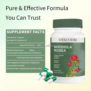 Label pribadi kapsul <span class=keywords><strong>Rhodiola</strong></span> kustom Suplemen Herbal <span class=keywords><strong>Rhodiola</strong></span> mengurangi stres & Mental meningkatkan fokus suplemen diet - Product Image 3