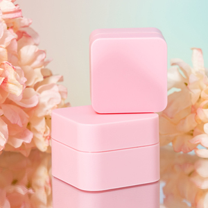 Venta al por Mayor de Tarros Cosméticos de Plástico Cuadrados de 5/10/<span class=keywords><strong>20</strong></span>/30/50G, Tarros de Plástico Rosa de Pared Simple para Cosméticos - Product Image 2