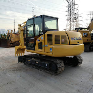 7ton Japan Komatsu pc70-8 used mini excavator EPA CE pc70 70-7 7ton <b>second</b> <b>hand</b> digger in good condition - Product Image 2