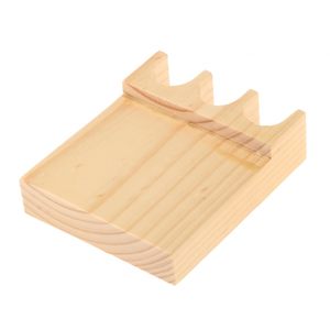 Soporte para Tacos de <span class=keywords><strong>Billar</strong></span> Cueelf Premium de Madera Maciza con 3 Ranuras, Estilo Vintage, con Almacenamiento para Tizas, para Sala de Juegos y <span class=keywords><strong>Bar</strong></span> - Product Image 6