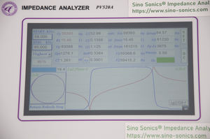 Analisador de Impedância SINO SONICS OEM de Design Exclusivo para Teste de Transdutores e Peças Ultrassônicas - Fabricado na China - Product Image 4