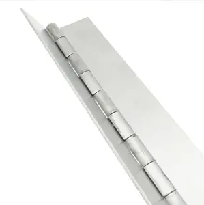 DIVINE Good Price high quality stainless steel heavy duty nylon core soft close luxury piano cabinet door continuous long hinge