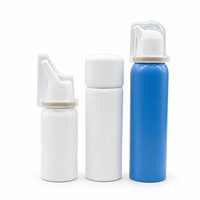 Bouteille en aluminium vide rechargeable personnalisée de différentes tailles, flacon pulvérisateur, pilulier solide, flacon médical en aluminium