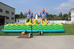 Gran Oferta: Castillo Hinchable de PVC de Colores para Niños, Ideal para Jardín y Patio, Castillo Hinchable Grande para Saltar - Product Image 5