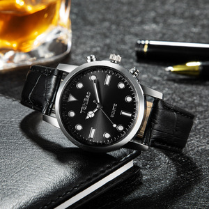 Montres à quartz en cuir PU <span class=keywords><strong>pour</strong></span> hommes, style sport, vente en gros, mode, <span class=keywords><strong>pas</strong></span> <span class=keywords><strong>cher</strong></span>, Relogio Feminino - Product Image 6