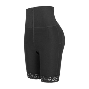 Fajashaper per taglie forti con controllo a triplo controllo personalizzato senza cuciture per il controllo della pancia a vita alta Shapewear a forma corta a vita alta da <span class=keywords><strong>donna</strong></span> - Product Image 2