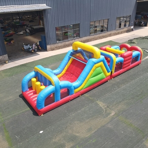 Pista de Obstáculos Inflable Comercial para Adultos, Alquiler para Eventos al Aire Libre, Fabricante de Pistas de Obstáculos Personalizadas - Product Image 3
