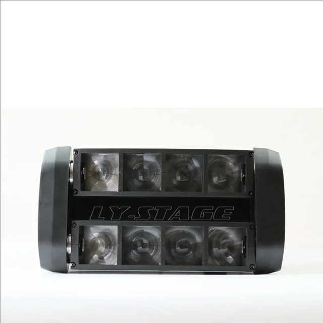 Stage 8X10W Mini LED Spider Light - DMX512 Moving Head RGBW Beam Light for Club, DJ, Disco and Projector