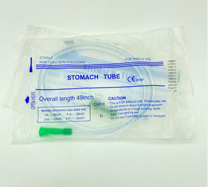 Tout le <span class=keywords><strong>tube</strong></span> de l'estomac de Ryle de <span class=keywords><strong>silicone</strong></span> jetable médical avec ISO13485 approuvé - Product Image 2
