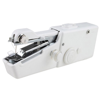 Mini machine à coudre portative manuelle pour chaussures et sacs, usage domestique, avec boutonnière à verrouillage, fonctionnement manuel, multifonction