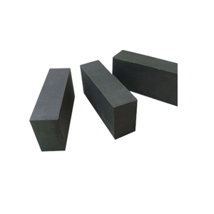 Briques réfractaires personnalisées à haute résistance thermique, briques en magnésie-alumine-carbone, briques noires pour fours à haute température - Product Image 1