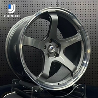 Jantes de course JDM forgées DJJ à 5 trous concaves 5x100 5x112 5x114.3, 17-22 pouces, pour Nissan 350z 370z GTR Subaru BRZ Supra