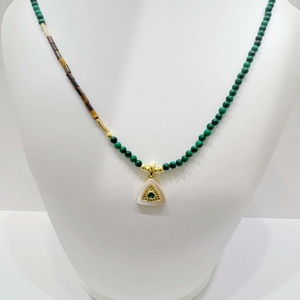 wholesale plata 925 silver Women gold plated <b>necklace</b> luxury bridal summer dainty <b>statement</b> gemstone fashion beaded <b>necklaces</b> - Product Image 3
