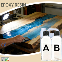 Résine époxy liquide AB haute brillance, directement de l'usine, pour tables en bois, comptoirs, bijoux en résine DIY, achat en gros