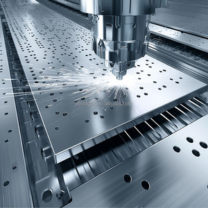 Soportes de motor de chapa de acero cromado de grado aeroespacial 4130 con formación de prensa CNC de precisión y granallado - Product Image 5