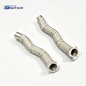 Tubería de Escape de Alto Rendimiento para Aston Martin DB11 4.0T V8 5.2T V12, Soldada con TIG, Ajuste Directo con Protector Térmico - Product Image 5