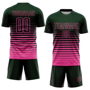 <b>T</b>-<b>shirt</b> and soccer jersey sets are available for customization at our clothing factory. - Product Image 1