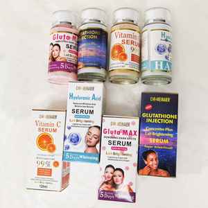 VC Kojic Kurkuma Hautpflege Serum Pure White ning Serum Feuchtigkeit spendender Aufhellung fleck Sommersprossen Falten entferner Gesichts serum - Product Image 1