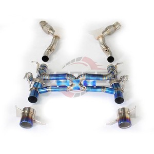 Sistema de Escape Completo de Alto Rendimiento Vortex de Aleación de Titanio para Ferrari 488 GTB Spider 3.9T 2015-2020, Silenciador Valvetronic de Carreras - Product Image 1