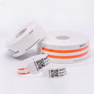 Hochwertiges kunden spezifisches medizinisches thermisches Armband kunden spezifisch direkt thermisch bedruck bar - Product Image 1