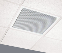 Grilles de ventilation carrées en aluminium et plastique, réglables, pour retour d'air HVAC, diffuseur de climatisation