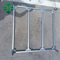 Système de charpente de base en ossature pour terrasse extérieure, idéal pour le bricolage et la pose de revêtements de sol en gros