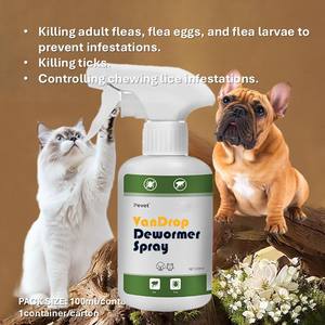 Spray Desparasitante de Acción Rápida <span class=keywords><strong>para</strong></span> Perros y Gatos, Uso en Interiores y Exteriores, Elimina Plagas en 30s, Seguro <span class=keywords><strong>para</strong></span> Cachorros y Gatitos de 2 Días - Product Image 5