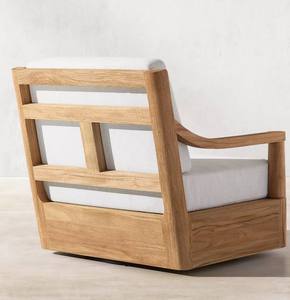Chaise longue de luxe haut de gamme, élégante, pour jardin, patio, meubles en teck, classiques, extérieur - Product Image 3