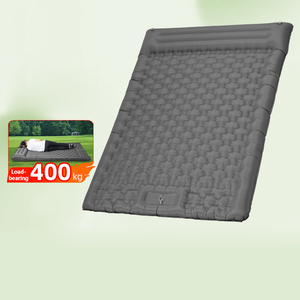 <span class=keywords><strong>Matelas</strong></span> de camping gonflable double avec oreillers pour dormir deux personnes, randonnée, camping en voiture - Product Image 2