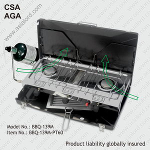 Estufa <span class=keywords><strong>de</strong></span> acampada con <span class=keywords><strong>tostador</strong></span> - Product Image 2
