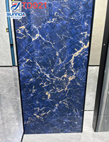 Carrelage Porcelaine CHINA SUNNDA Usine Foshan Carreau Porcelaine Poli Émaillé Pleine Masse Luxe Marbre Haute Brillance 600x1200mm