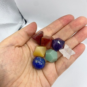 Energia naturale Chakra pietra meditazione preghiera <span class=keywords><strong>guarigione</strong></span> equilibrio spirituale 7 Chakra Ctone pietre naturali per gioielli fai da te - Product Image 6