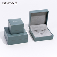 Boyang personnalisé mode collier boucle d'oreille bague emballage cadeau boîte à bijoux de luxe