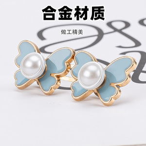 Flat-soled butterfly-shaped waistband with detachable snap-on design, a no-nail waist-slimming device for altering large waist - Product Image 2