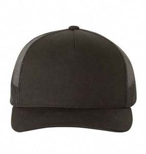 Sombrero de camionero de lona vaquera personalizado, gorra de algodón abullonado 100%, malla con logotipo bordado para actividades informales al aire libre, ciclismo, uso en la playa - Product Image 5