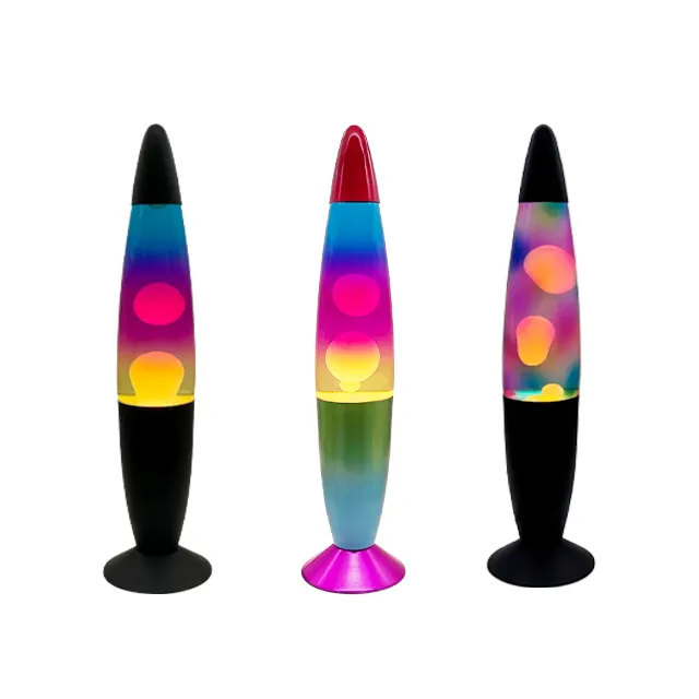 Venda quente Novidade 16 polegadas Metal Design Único Motion Lava Lamp