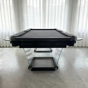Tavolo da <span class=keywords><strong>Biliardo</strong></span> Moderno di Lusso in Vetro Temperato, <span class=keywords><strong>Dimensioni</strong></span> Standard per Villa, Casa e Club - Product Image 3